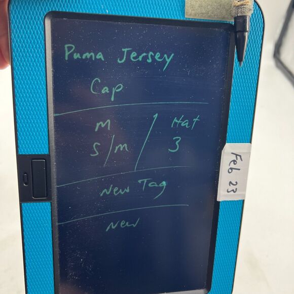 Puma Golf Hat Mens S/M Fitted Mesh Jersey Stretch Quiet Shade Moisture Wick Cap - Picture 11 of 12